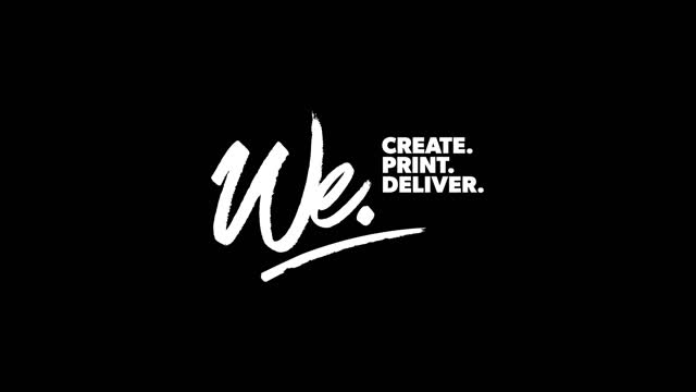 we create print deliver