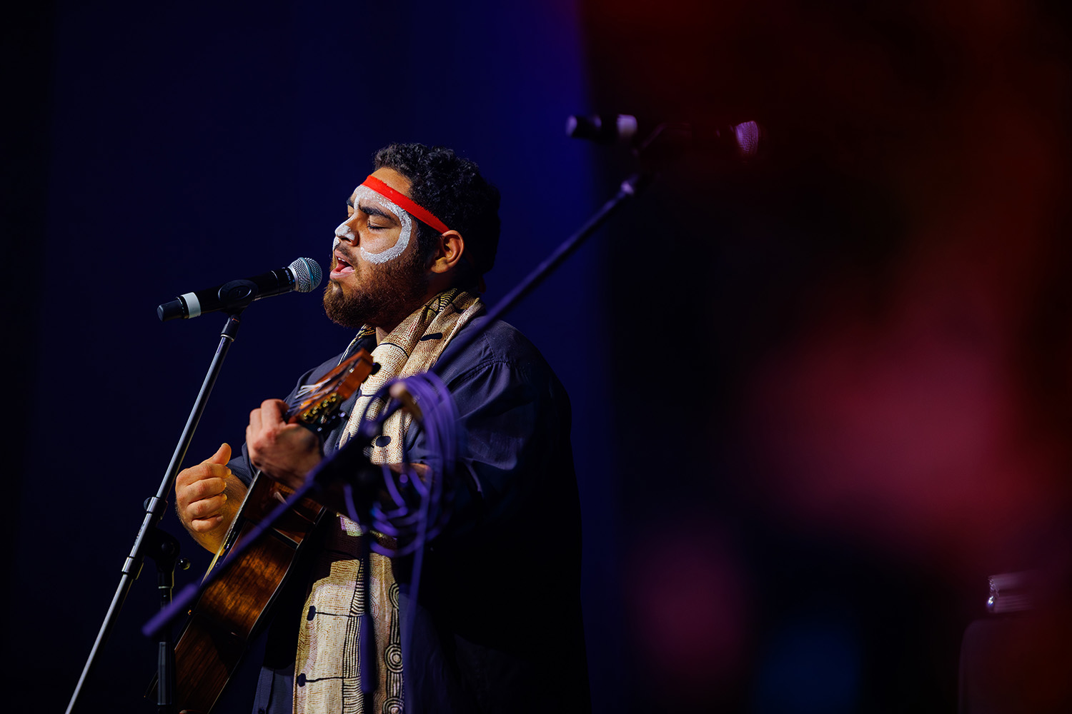 Performer at the First Nations Land and Water Management Forum