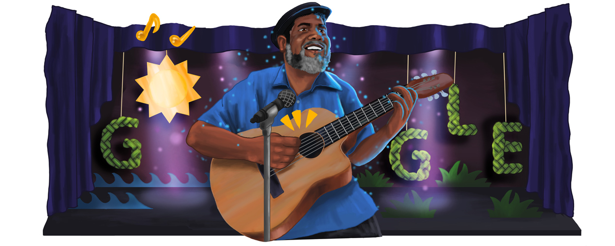 Uncle Bob Maza illustration by artist Dylan Mooney